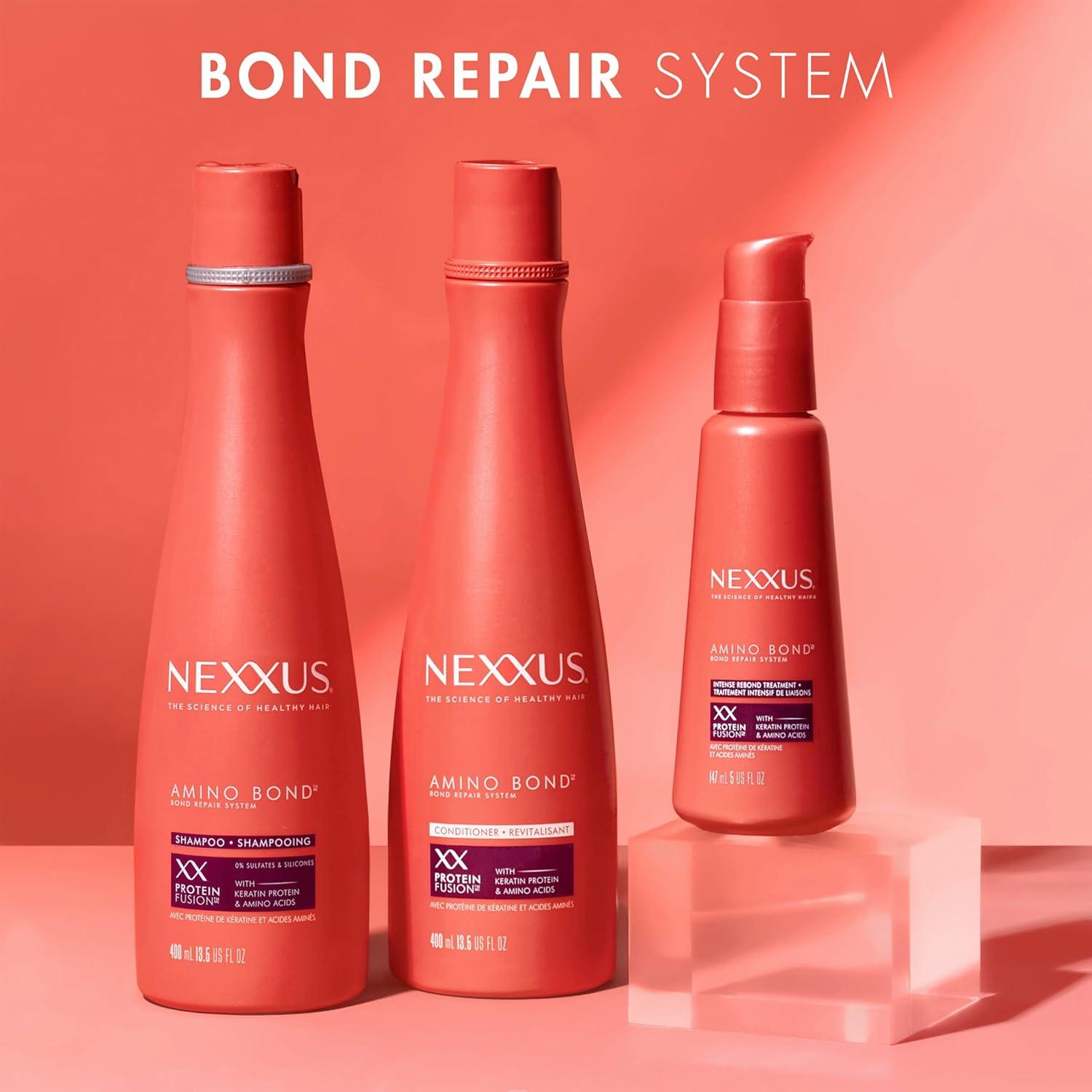 image:imageNexxus Amino Bond Shampoo Bond Repair for Damaged Hair Powered by HYDROLINK BONDER with Amino5 Complex 135 oz135 Fl Oz Pack of 1