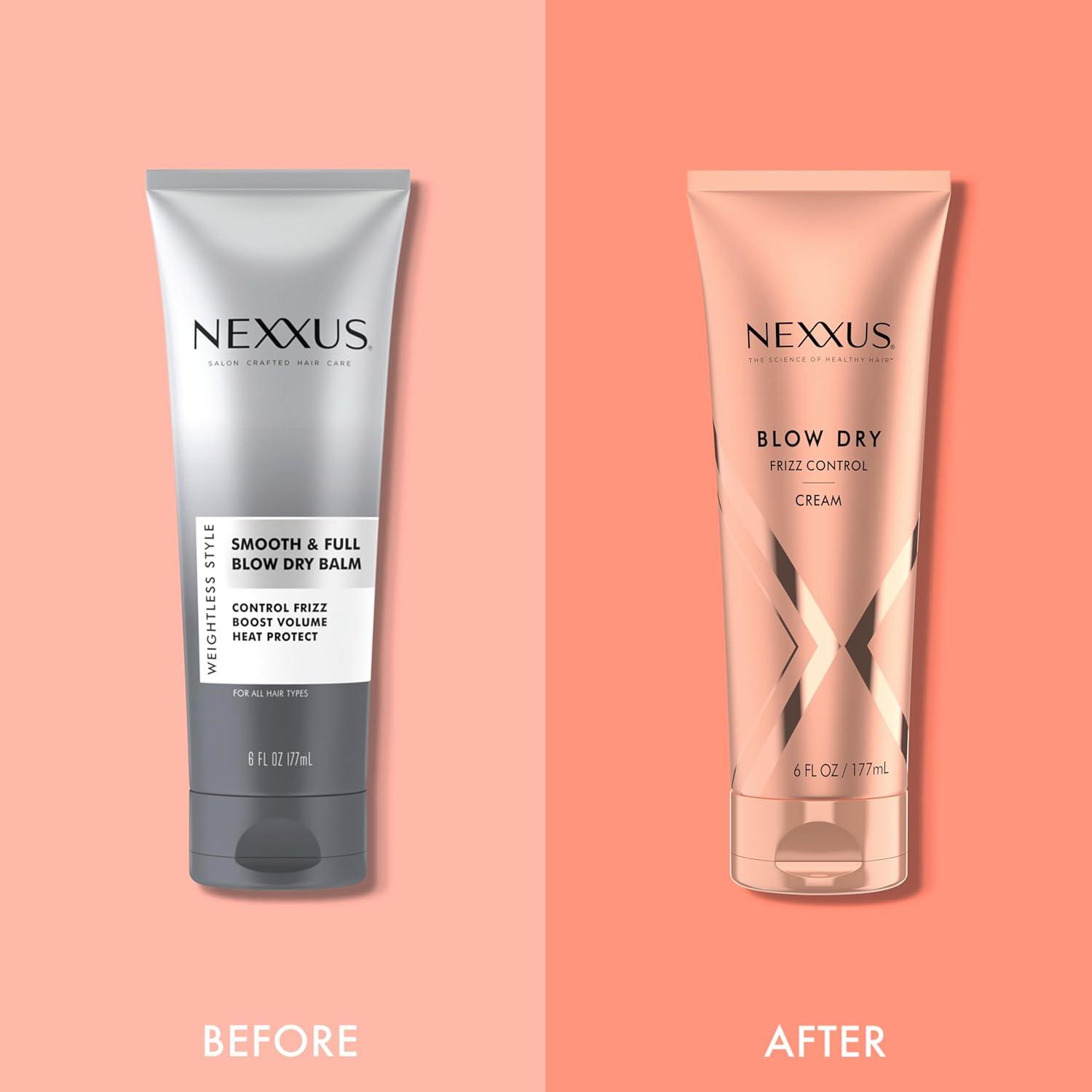 image:imageNexxus Blow Dry Cream Frizz Control for Weightless Style amp Volume with StyleProtect Technology 6 oz6 Fl Oz Pack of 1