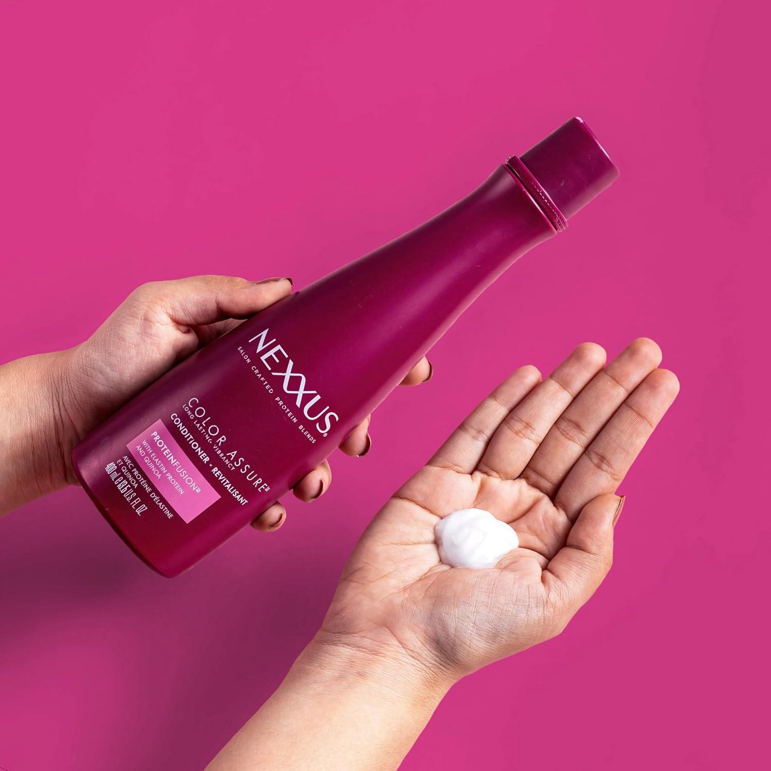 image:imageNexxus Color Assure Conditioner for Vibrancy for Color Treated Hair Powered by Chromabond Sealer with Citric Acid 338 ozBanana