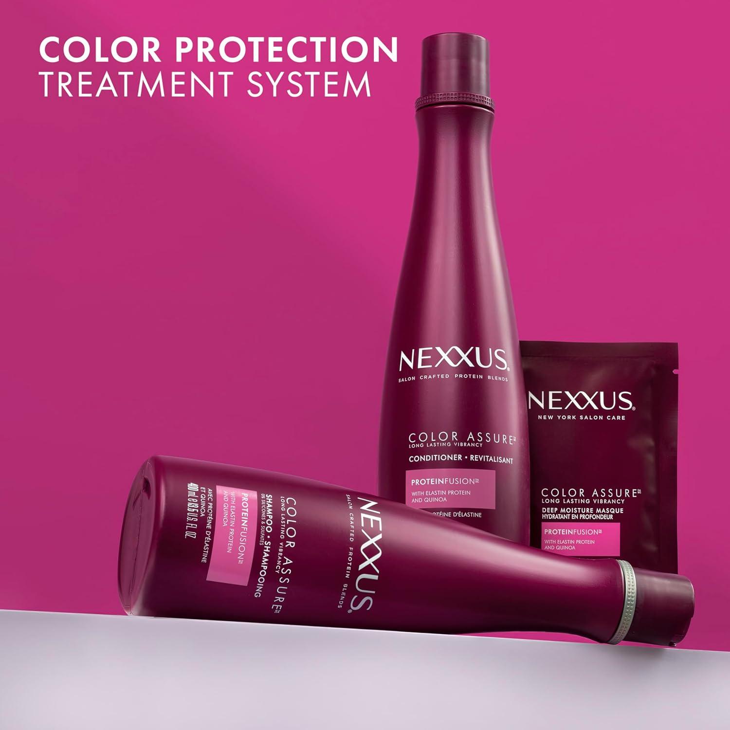 image:imageNexxus Color Assure Conditioner for Vibrancy for Color Treated Hair Powered by Chromabond Sealer with Citric Acid 338 ozBanana