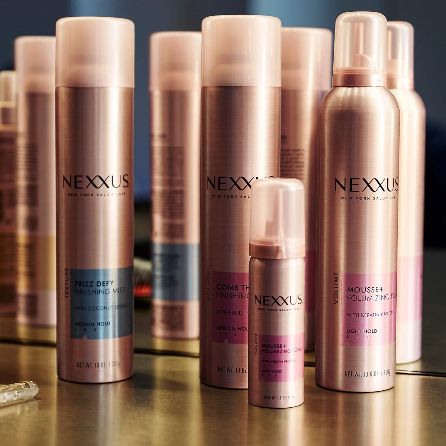 image:imageNexxus Flexible Hold Hairspray Comb Thru for a Lightweight Brushable Hold with StyleProtect Technology 10 ozNatural