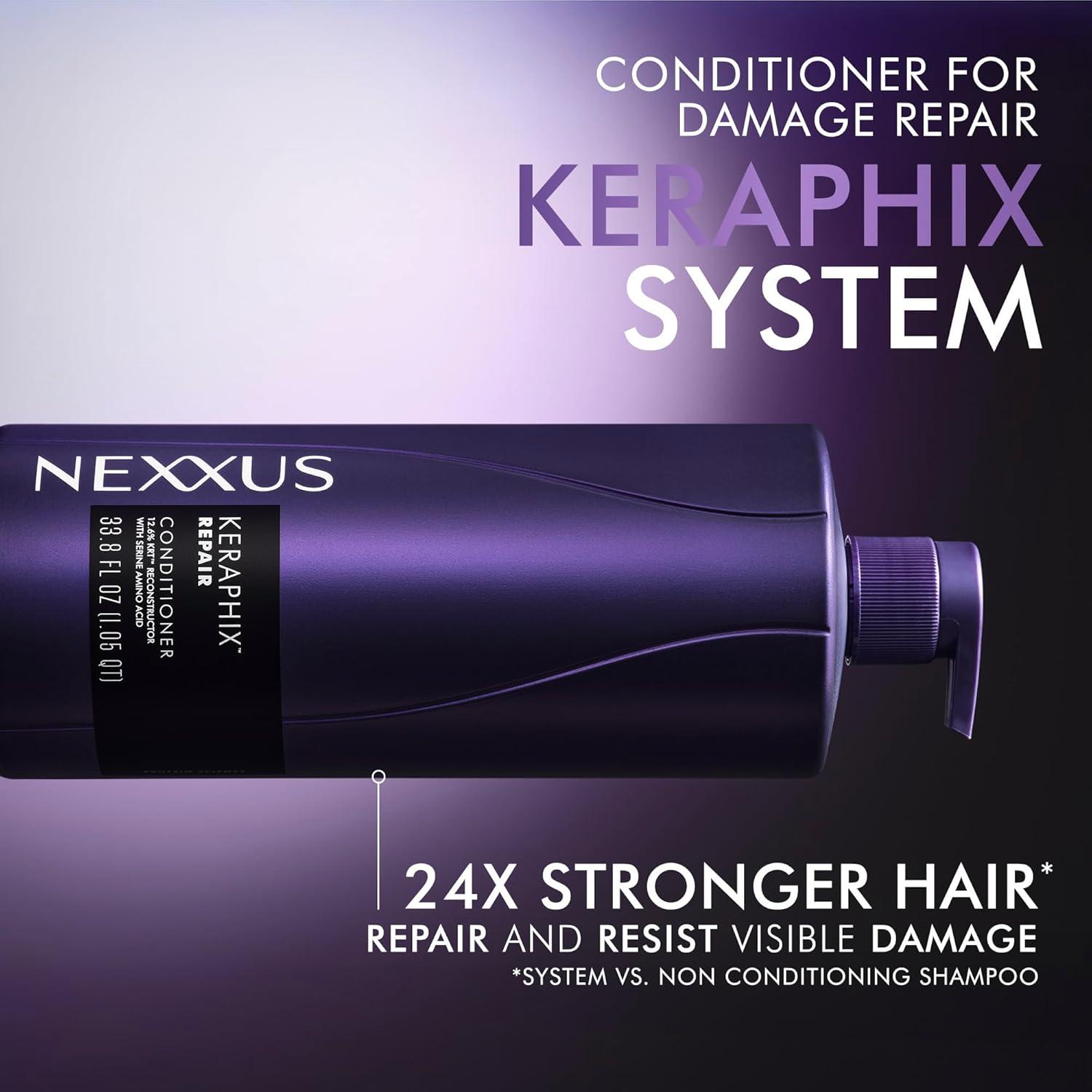 image:imageNexxus Keraphix Conditioner Damage Repair for Damaged Hair Powered by KRT Keratin Resistance Therapy with Liquid Crystal Amino Acids 338 ozFragranced