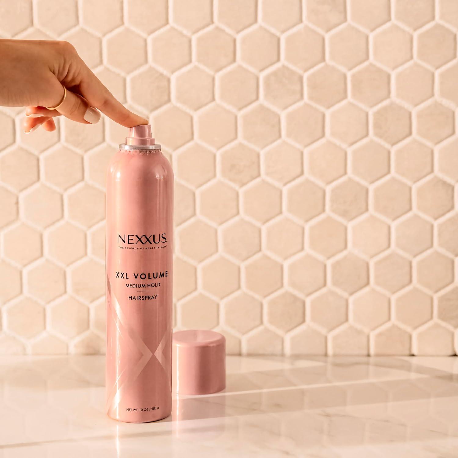 image:imageNexxus MediumHold Hairspray XXL Volume for SkyHigh Volume amp 48H Frizz Control with StyleProtect Technology 10 oz