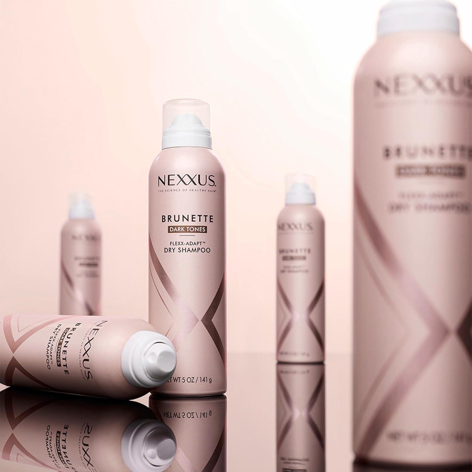 image:imageNexxus Styling Refreshing Dry Shampoo Refresh Brunette Dark Tones Dry Shampoo Powered by FlexxAdapt Technology and Infused with a Protein Complex 5 oz