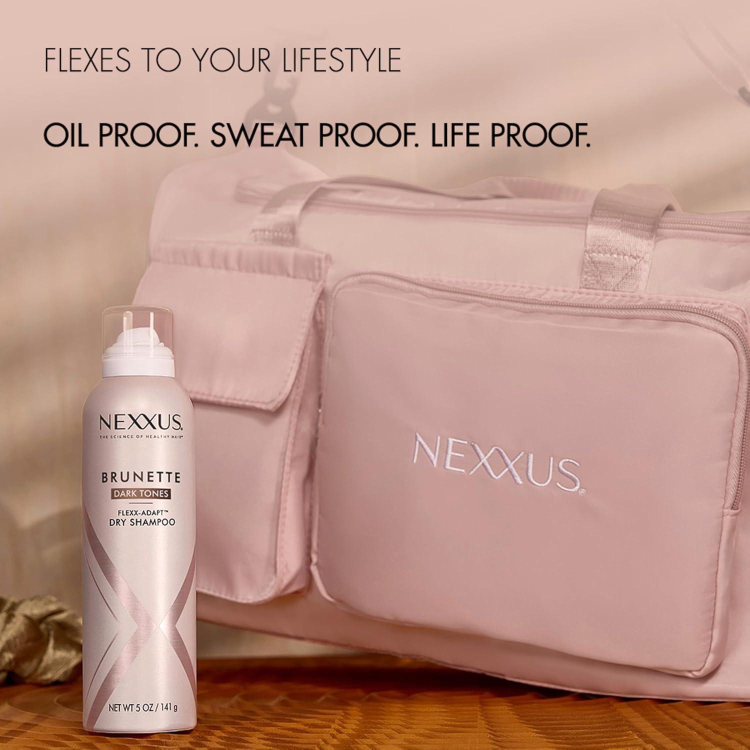 image:imageNexxus Styling Refreshing Dry Shampoo Refresh Brunette Dark Tones Dry Shampoo Powered by FlexxAdapt Technology and Infused with a Protein Complex 5 oz