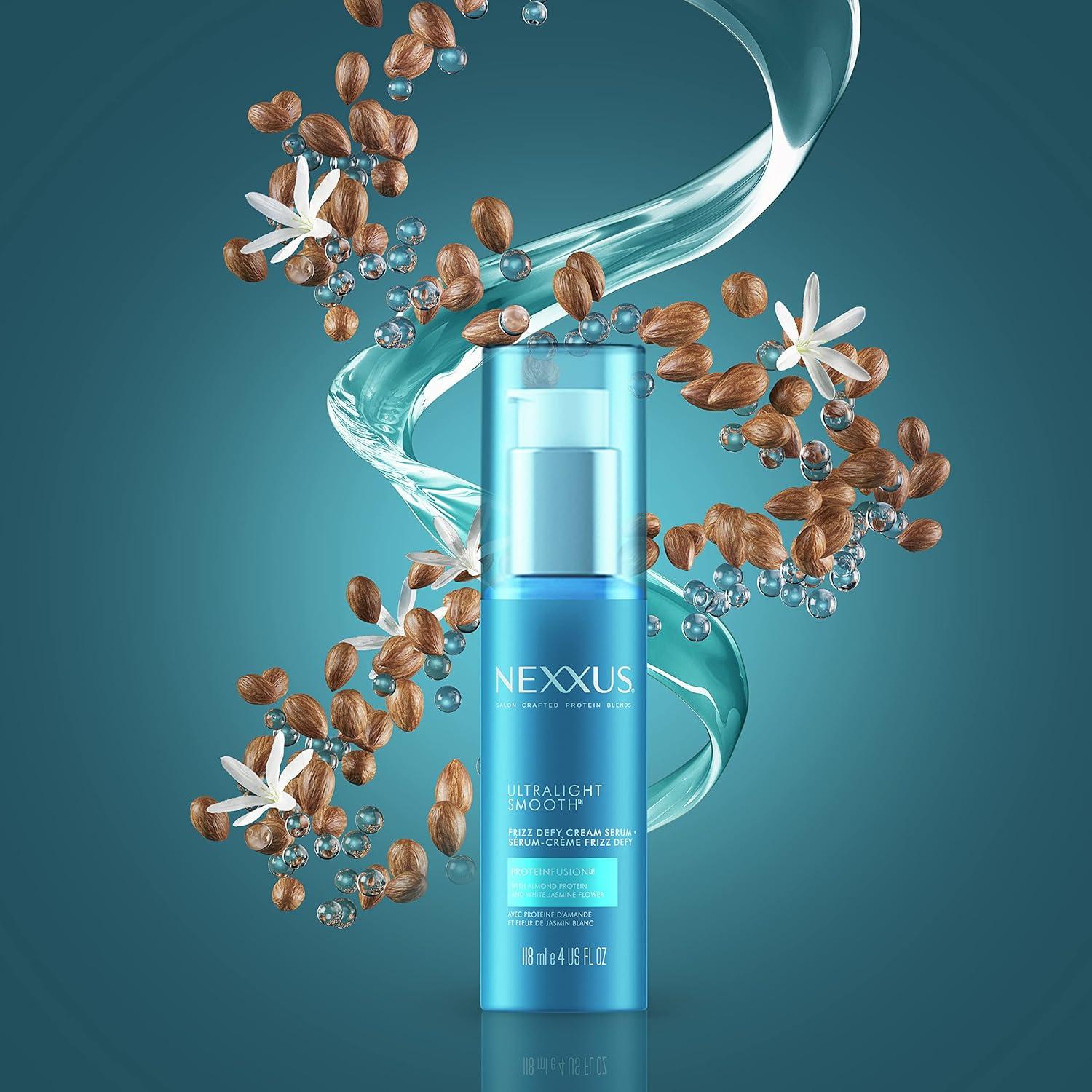 image:imageNexxus Ultralight Smooth Frizz Defy Cream Serum for Frizzy and Dry Hair 4 fl oz39 Fl Oz Pack of 2