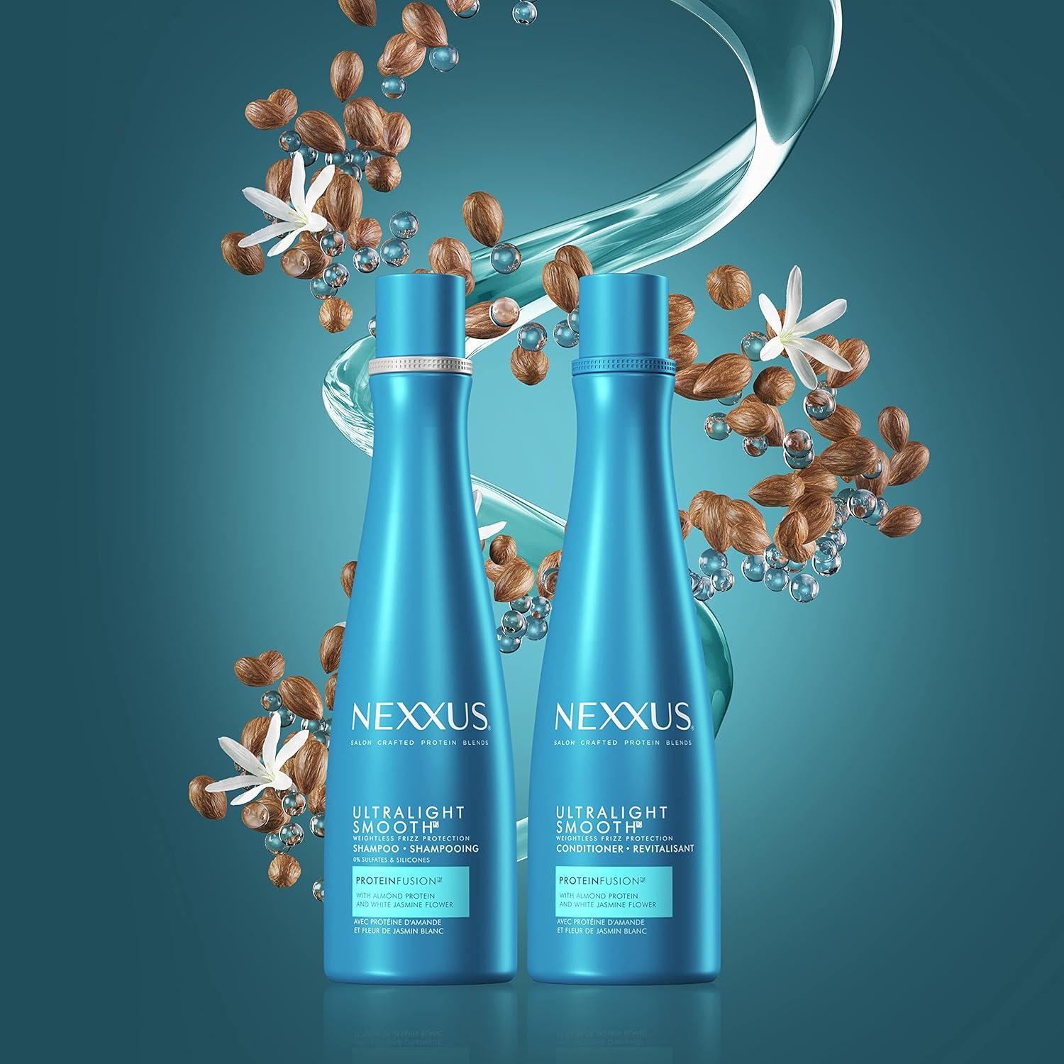 image:imageNexxus Ultralight Weightless Shampoo amp Conditioner for Dry Frizzy Hair Smooth Treatment to Block Out Frizz 135 oz Pack of 2