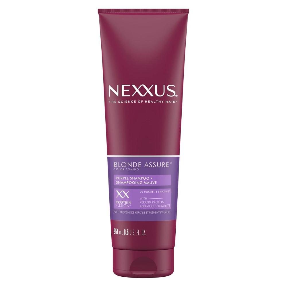 image:imageNexxus Blonde Assure Purple Shampoo For Blonde Hair Color Care Shampoo Keratin Protein 85 oz85 Fl Oz Pack of 1
