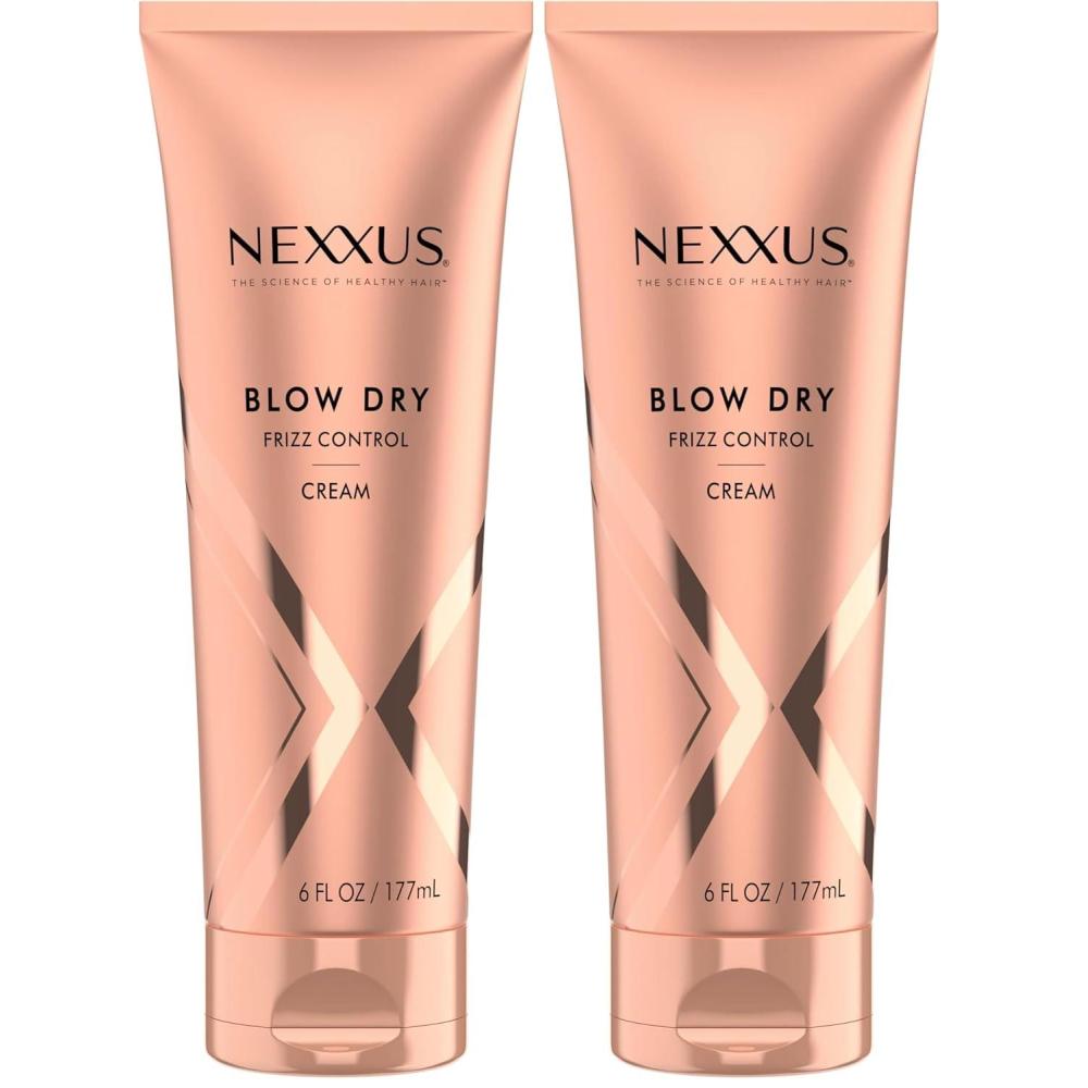 image:imageNexxus Blow Dry Cream Frizz Control for Weightless Style amp Volume with StyleProtect Technology 6 oz6 Fl Oz Pack of 2