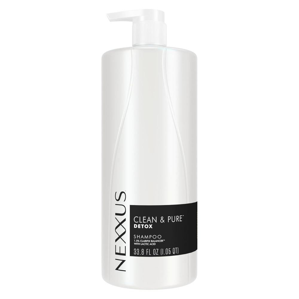 image:imageNexxus Clean amp Pure Shampoo Detox for ProfessionalLevel Silicon Sulfate amp Paraben Free Hair Care Powered by CLARIFIX BALANCER Technology with Lactic Acid 338 ozNatural