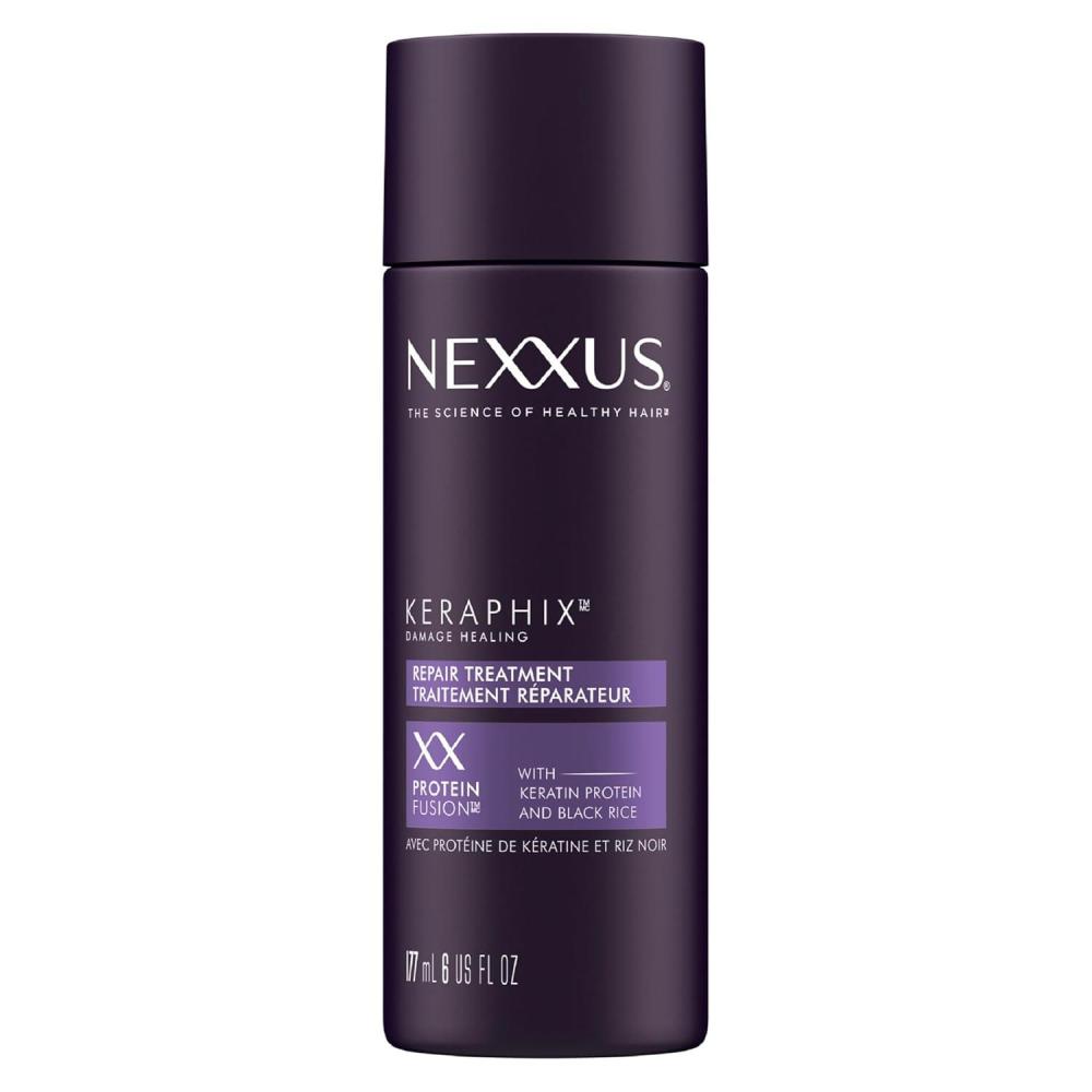 image:imageNexxus Keraphix Damage Repair PreWash Treatment Cream for Damaged Hair With Keratin Protein amp Black Rice 6 oz
