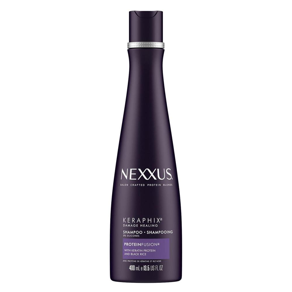 image:imageNexxus Keraphix Shampoo for Damage Repair for Damaged Hair Powered by KRT Keratin Resistance Therapy with Liquid Crystal Amino Acids 338 ozKeratin Protein and Black Rice