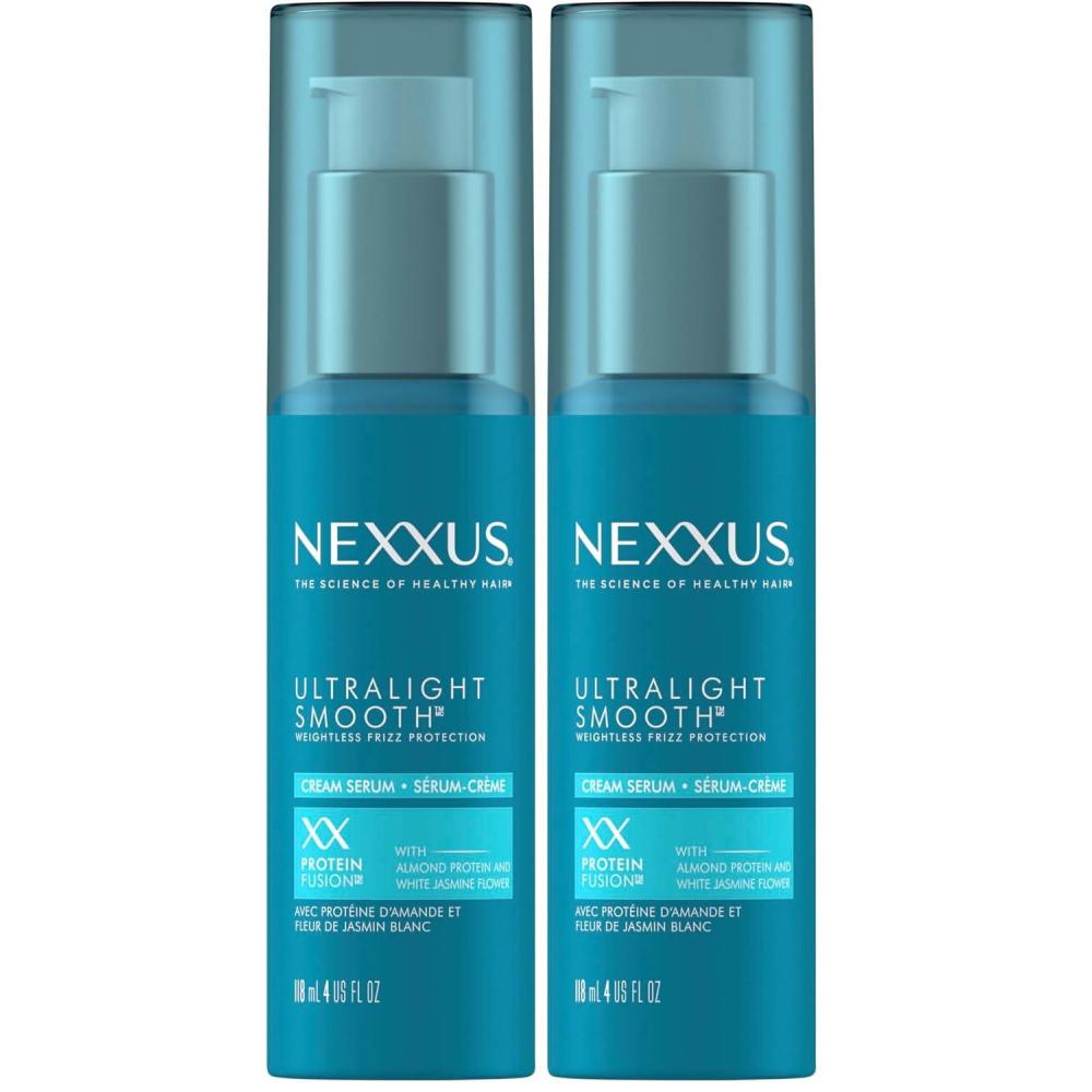 image:imageNexxus Ultralight Smooth Frizz Defy Cream Serum for Frizzy and Dry Hair 4 fl oz39 Fl Oz Pack of 2