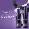 Nexxus Keraphix Shampoo for Damage Repair for Damaged Hair Powered by KRT Keratin Resistance Therapy with Liquid Crystal Amino Acids 33.8 oz(Keratin Protein and Black Rice)